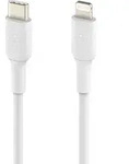 Belkin Lightning/USB-C Kabel PVC, mfi zertifiziert, 1m, wei&szlig;