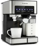 Klarstein Arabica Comfort Siebtr&auml;germaschine 1350W 20 Bar 1,8l Touch-Bedienfeld