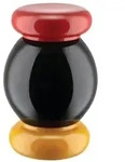 es18, schwarze salz-, pfeffer- und gew&uuml;rzm&uuml;hle, Alessi