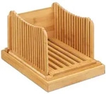 Relaxdays Brotschneidehilfe, verstellbare Schneidehilfe, Brot, Toast und Kuchen,