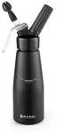 HENDI Sahnespender, schwarz, Kitchen Line, 0,5L, Schwarz, ⌀80x(H)260mm