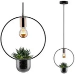 Paulmann Neordic Pendelleuchte Tasja E27 max. 20W Schwarz#Kupfer dimmbar Metall