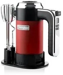 Westinghouse Handmixer Retro Serie 350 Watt, 6 Geschwindigkeitsstufen, rot