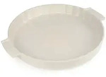 PEUGEOT Keramik Tarteform APPOLIA 30cm Ecru Kuchenform Sp&uuml;lmaschinenfest