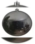 Kaemingk Weihnachtsbaumkugeln bruchfest &Oslash; 25 cm 1 St&uuml;ck silber glanz