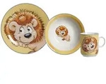 Ritzenhoff & Breker HAPPY ZOO L&ouml;wenkind Leo Kindergeschirr Set 3-teilig
