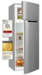 Exquisit K&uuml;hl- und Gefrierkombination KGC270-45-040E inoxlook | 206 l Volumen 