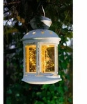 Idena Lichterkette 120 Micro LED warmwei&szlig; mit USB 13,5m