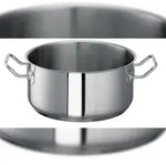 GastroSUS Bratentopf Chef, Edelstahl, 24 cm, ca. 5 Liter