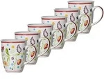 Ritzenhoff & Breker SHANTI Kaffeebecher 320 ml 6er Set