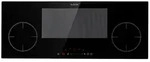 Klarstein Delicatessa 90 Slim Einbaukochfeld Induktion 4 Zonen 7000W Autark Schwarzes