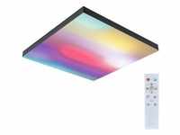Paulmann LED Panel Velora Rainbow dynamicRGBW eckig 450x450mm 3000 - 6500K Schwarz