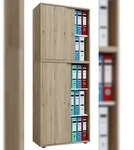 VCM B&uuml;roschrank Lona Sonoma-Eiche (S&auml;gerau)