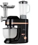 Klarstein Lucia Elegance K&uuml;chenmaschine Mixer Fleischwolf 1800W BPA-frei Schwarz