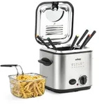 WEASY W&euml;asy TB600 Elektrische Fritteuse und Fondue, 2 in 1, 6 Gabeln,...