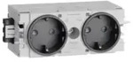 Tehalit Steckdose 2-fach gs GS2000 gsw GS20009011