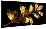 Klarstein Wonderwall Air Art Smart Infrarotheizung Goldenes Blatt 120x60cm 700W