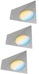 Paulmann Clever Connect LED Spot Trigo Tunable White 3x2,1W12VA Nickel geb&uuml;rstet