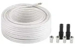 Hama SAT Connection Kit "Digital" Koaxialkabel 20 m Wei&szlig;
