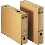 Leitz 60840000 Archivbox DIN A4 max. 63mm Wellpappe naturbraun