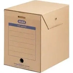 ELBA Tric Wellpappe Archivbox Braun 300mm x 333mm x 236mm 6 St&uuml;ck