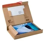 Versandkarton Post-Box, 300x212x43mm, braun