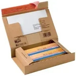 Versandkarton Post-Box, 215x155x43mm, braun