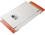 ColomPac Faltkarton CP065.55 24,4x34,4x1,5cm sk wei&szlig;