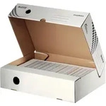 Leitz easyboxx Archivbox 6134 mit breiter &Ouml;ffnung, 700 Blatt DIN A4 wei&szlig;er Karton,