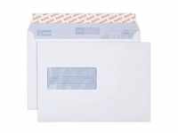 Briefhülle Proclima C5 mit Fenster, Haftklebung, 100g/m2, weiß, 500 Stück