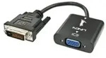 Lindy DVI-Adapter DVI-D W HD-15 M schwarz