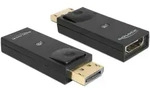 Delock Adapter Displayport 1.1 Stecker > HDMI Buchse schwarz