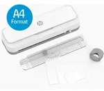 HP 4 in 1 Laminierger&auml;t ONELam400 A4 mit Schneidelineal und Eckenrunder 15Folien