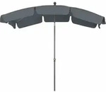 SIENA GARDEN Tropico Tropico Mittelstockschirm anthrazit/grau 210x140cm