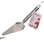 FACKELMANN 40425 Ovalgriff Tortenheber | sp&uuml;lmaschinengeeignet, Edelstahl, 260mm
