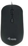 Equip 245114 EQUIP Optische Maus USB Anschluss schwarz bis 1600dpi