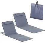 Outsunny - Sonnenliege - 48Lx134Wx36Hcm - Grau