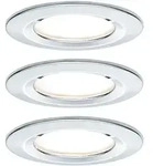 Paulmann LED Einbauleuchte 3-Step-Dim Nova Coin Basisset starr IP44 rund 78mm Coin