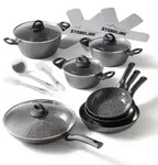 STONELINE&reg; CERAMIC 16-tlg. Kochgeschirr-Set
