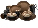 CreaTable Glamour Gold gold Kombiservice 16-tlg Steinzeug