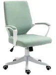 Vinsetto - B&uuml;rostuhl - 62 x 69 x 92-100 cm - gr&uuml;n+wei&szlig;