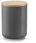 Zeller Keramik Vorratsdose mit Bambusdeckel 1150ml Vorratsbeh&auml;lter Beh&auml;lter
