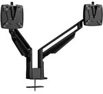 Novus Clu Duo Monitorhalterung mit Tischbefestigung, schwarz (990+4018+000)