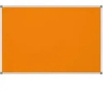 Pinnboard MAULstandard 6444243 90x120cm Textil orange