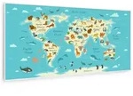 Klarstein Wonderwall Air Art Smart Infrarotheizung 120x60cm 700W App Mehrfarbig