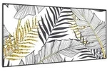 Klarstein Wonderwall Air Art Smart Infrarotheizung Blatt 120x60cm 700W Abstrakt