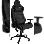 CLP B&uuml;rostuhl Keren Echtlederbezug Echtleder HBT: 133x70x64 cm schwarz