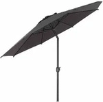SIENA GARDEN Isa Isa Mittelstockschirm anthrazit/anthrazit &Oslash;300 cm