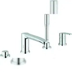 Grohe Einhandmischer Wanne Eurostyle C 4-Loch-Wannenrandm. eigens. verchromt