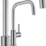 BLANCO GmbH + Co KG BLANCO JANDORA Armatur, Wasserhahn Edelstahl geb&uuml;rstet Hochdruck